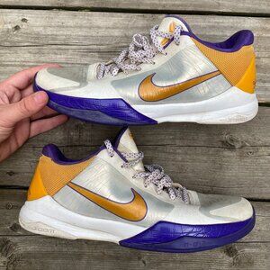 RARE 2009 Nike Kobe 5 Lakers Size 10